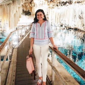 Vineyard Vines Eyelet Top XS